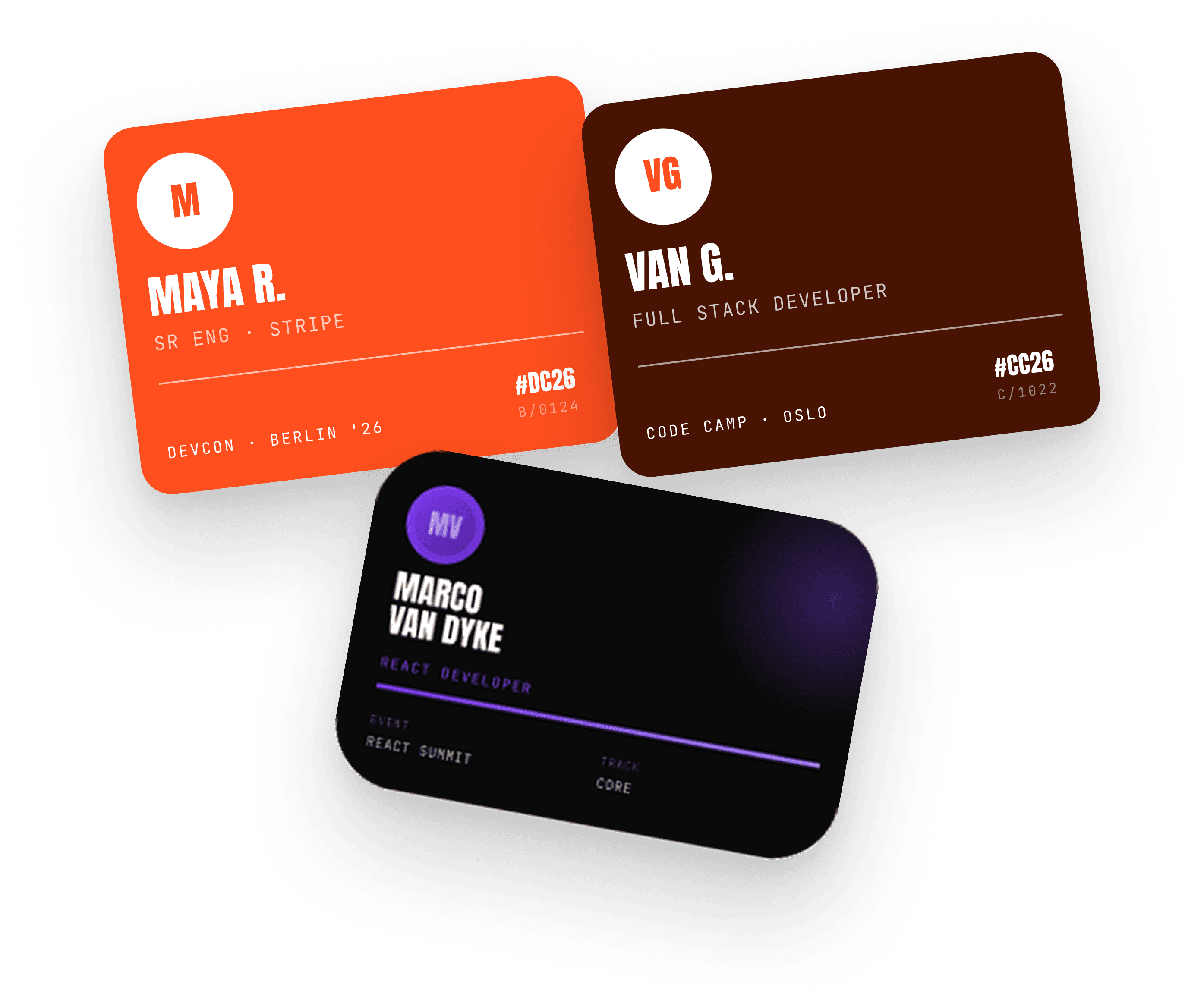 Flare Tags showing user profiles